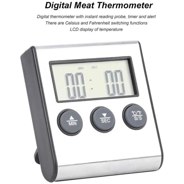 Thermomètre numérique avec sonde — Rehabilitaweb