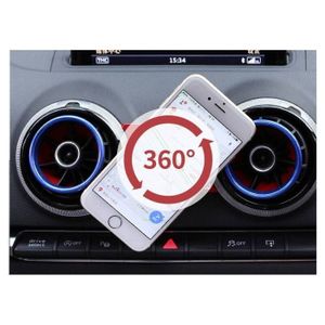 Support Téléphone Pour Audi A3 E-tron 8V - Noir, Accessoire Voiture Sans Marque