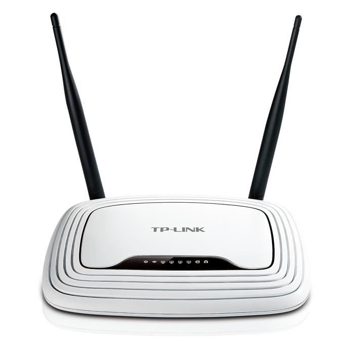 Routeur WiFi - TP-LINK - N300 Vitesse WiFi jusqu'à 300 Mbps - WiFi bande de 2,4GHz - 5 ports (4 ports Ethernet) - TL-WR841N