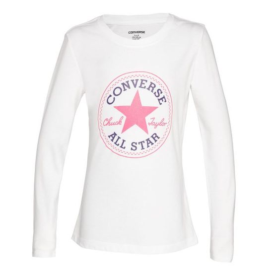 ويبز CONVERSE T-Shirt Fille Enfant Blanc - Cdiscount Prêt-à-Porter ويبز