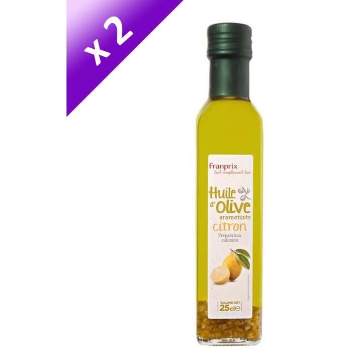 Franprix Huile D Olive Citron 25 Cl X2 Achat Vente Huile Huile Olive Citron 25 Cl Cdiscount