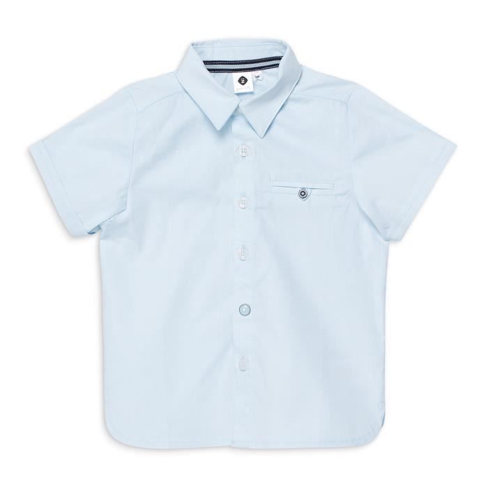 Z Chemise Bleu Ciel Enfant Garcon Bleu Ciel Cdiscount Pret a Porter