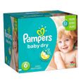 Pampers - 312 couches bébé Taille 6 baby dry-0