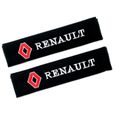 2pcs Housses pour ceintures de sécurité-housse protection harnais d'épaule pour Renault-0