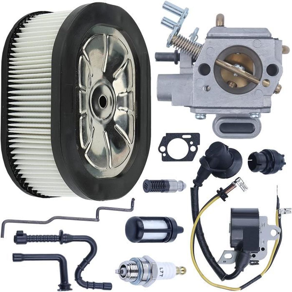Kit Riparazione Carburatore Per STIHL MS361, 044, 046, MS460, MS440 E Walbro K20-HDA (con Spazzola) - Foto 3