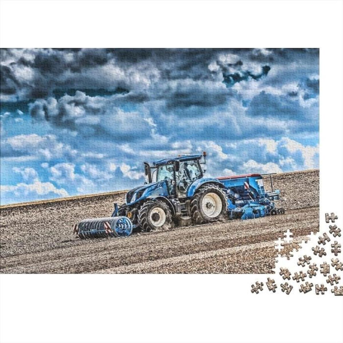 Outils Agricoles Tracteurs Puzzle 1000 Pi?�ces pour Adolescents Puzzle Cr?�atif en Bois Jouet Jeu 