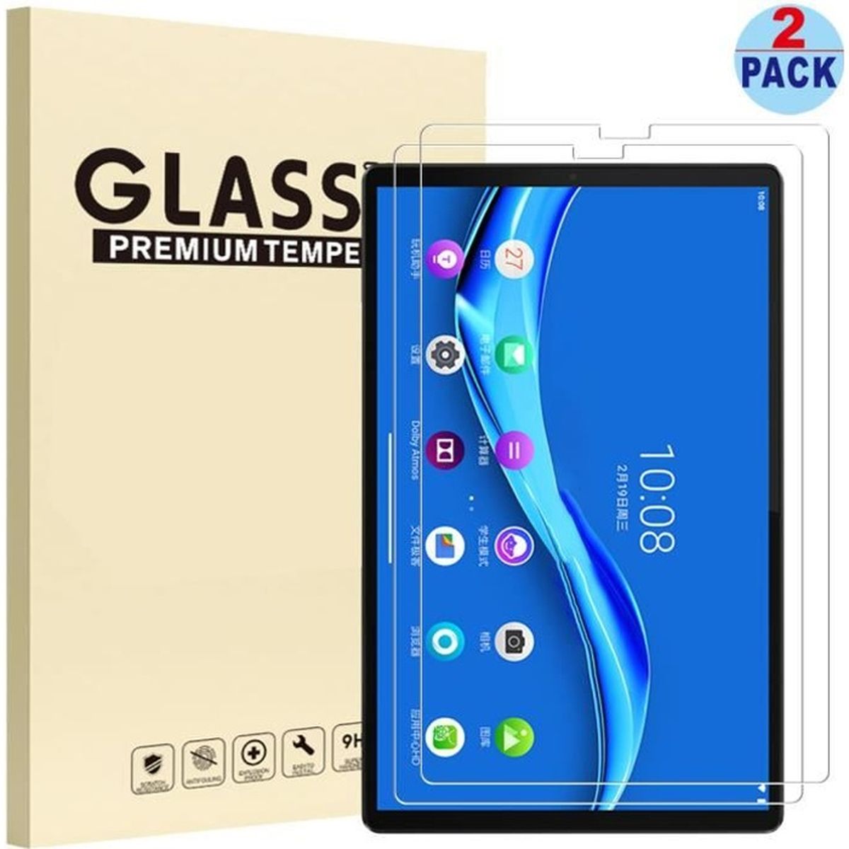 Lenovo P12 Matte Display Pellicola Corazzata Vetro 9H Per Lenovo - Foto 11