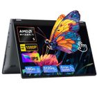 VANWIN PC Portable Gamer 16" 2K(2560*1600),AMD Ryzen 7 7735Hs(8C-16T, jusqu'à 4,7 GHz) RAM 16Go DDR5,SSD 512Go ,WiFi 6 ,AMD Radeon™ 680M