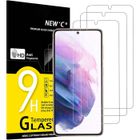 Lot de 3 Verre Trempé pour Samsung Galaxy S21 - Film de Protection Ecran Anti Choc Anti Rayure New&Teck
