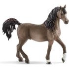 Figurine Etalon arabe - SCHLEICH - Horse Club - Marron et Noir - Queue haute et relevée