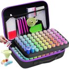 OLY MAGIC Diamond Painting Accessoires Boite de Rangement, 120 Emplacements pour Peinture Diamant 5D Complet Broderie Diamant Painting