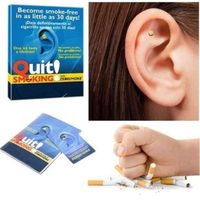  UK ANTI-TABAC AIMANT AURICULAIRES AIDE ARRETER DE FUMER MAGNET STOP SMOKING