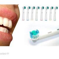 12 brossettes Precision Clean Oral B Générique