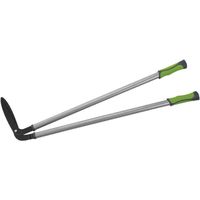 Cisailles à bordures - SILVERLINE - 930 mm - Lame anti-adhérente - Poignées antidérapantes - Gris, vert et noir