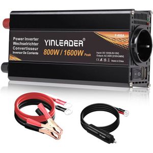 EDECOA DPM15 Convertisseur 12v 220v 1500w avec Télécommande ( Onduleur