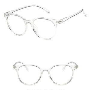 Lunette transparente luxe clearance