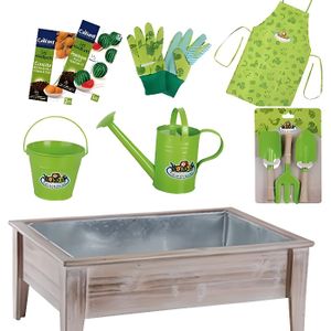 JARDINAGE - BROUETTE Kit complet de jardinage pour enfant - Marque - Modèle - Mixte - 4 ans - Enfant - Vert