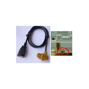 INSTALLATION AUTORADIO Cable AUX USB POUR SEAT SKODA VW RCD300 RCD510