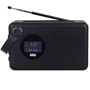 Radio Fm RNT/DAB+ Portable – August MB415 – Poste de Radio avec Haut-Parleur Bluetooth NFC, Port USB et Réveil double alarme - Noir Radio Fm RNT/DAB+ Portable – August MB415 – Poste de Radio avec Haut-Parleur Bluetooth NFC, Port USB et Réveil double alarme - Noir