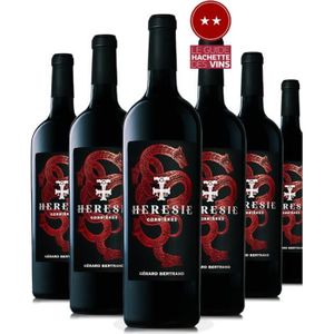 VIN ROUGE Hérésie - Corbières - Vin rouge x6