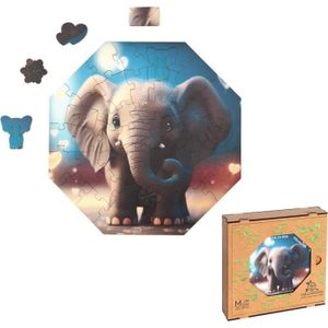 PUZZLE Puzzle en bois pour enfant - Série Hi, I'm Little 