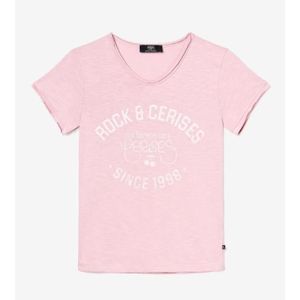 T-SHIRT TEMPS DES CERISES - T-shirt junior - rose - 8 ans 