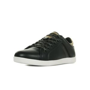 basket kappa femme noir et rose