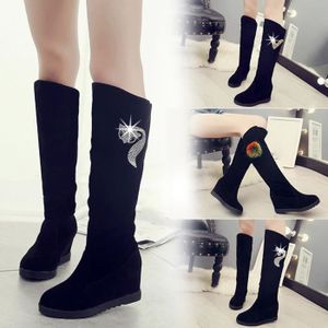 botte noir compensé