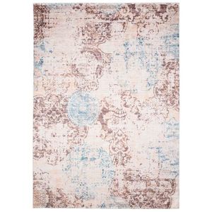 TAPIS DE SOL TAPISO Tapis Salon Poil Court TOSCANA Beige Bleu B