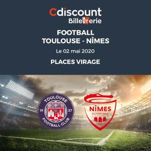 Billet TFC-Nîmes - Virage bas - Billets envoyés par mail