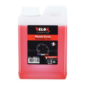 FREINAGE VÉLO Liquide de frein Velox Mineral - rose/noir - 1 L