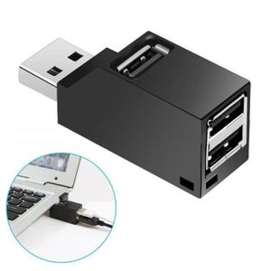HUB SD00427-HUB Adaptateur Mini Portable USB 3 Ports 2