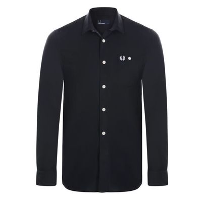 Fred Perry Homme Chemise Noir Slim Fit Noir Cdiscount Pr t Porter