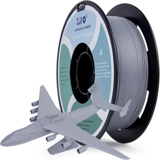 Filament PLA en Fibre de Carbone 1.75mm, Filament D'imprimante 3D