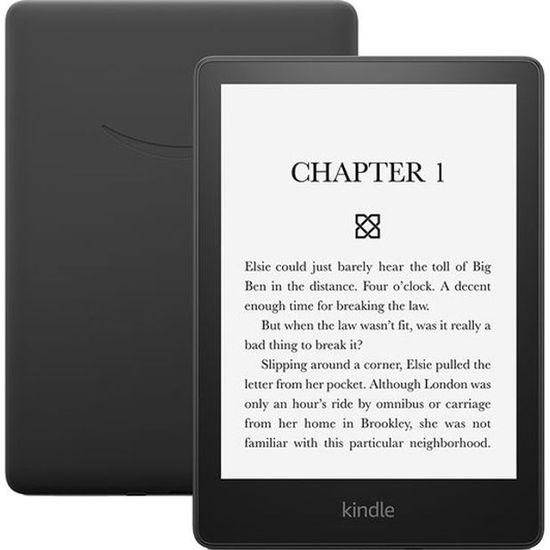 Kindle Paperwhite (16 Go) - Désormais doté d'un écran 6,8" et d'un éclairage chaud réglable -Avec publicités