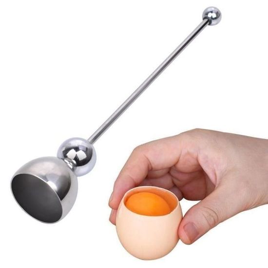 Coupe Oeuf à La Coque - Inox - Outil de Cuisine - Léger - Hygiénique Coupe Oeuf à La Coque - Inox - Outil de Cuisine - Léger - Hygiénique
