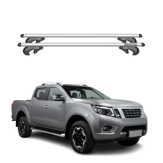 Barres De Toit NISSAN NAVARA d40 2005 2014 LONGITUDINALES NOIRE