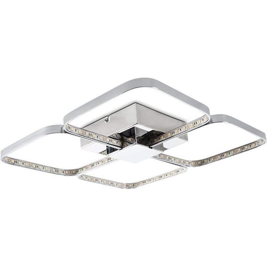 Plafonnier LED design Sepino, Luminaire de plafond pour salon avec