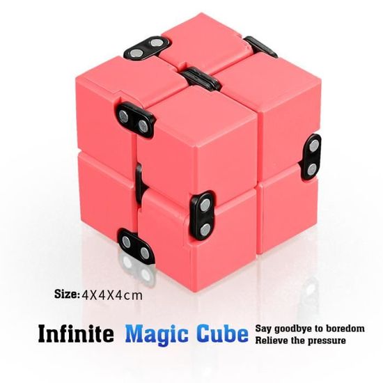 FGen 2 en1 Cube Magique du Ciel Étoilé Jouet Anti-Stress Apaisant