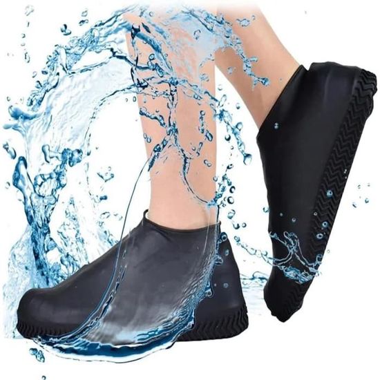 Transparent - S - Couvre-chaussures En Caoutchouc Pour Femmes Et Hommes