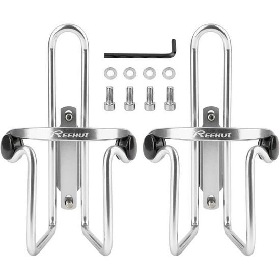 Lot De 5 Vis Pour Porte-bidon Vélo - Alliage Aluminium - Filetage M5, Longueur 17 Mm - Compatible Cages Standard - 5