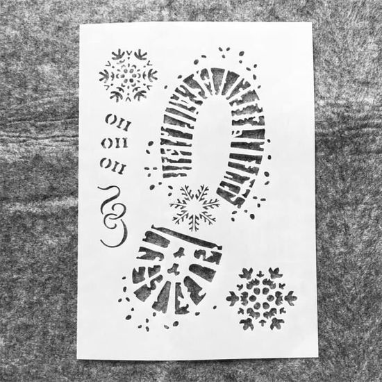 Pochoirs Guirlande De Roses A4 - Réutilisables, Pour Peinture Sur Bois, Toile, Meubles, Décoration Maison, Loisirs Créatifs