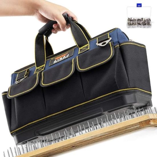 Sac à Bandoulière Tissu Oxford - Organisation Multi-compartiments - Idéal Quotidien, Bureau, Voyage