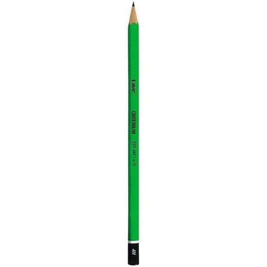 Bic Criterium 550 Boîte de 12 Crayons Graphite 4H