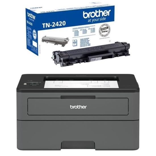 BROTHER Imprimante Multifonctions Laser couleur MFC-L3750CDW - Ecran  tactile : 9,3 cm + Cartouche toner - Noir - Laser - 3000 Pages - Cdiscount  Informatique