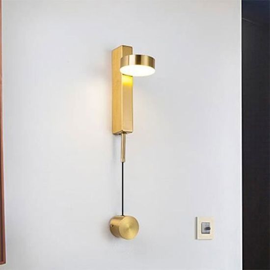 Applique Murale LED DELIPOP 20W - Design Incurvé, 3000K Blanc Chaud