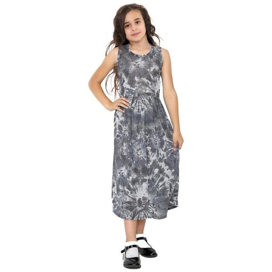 Robe Fille Next Taille 5 Ans - 100% Polyester, Sans Manches (Occasion Très Bon État)