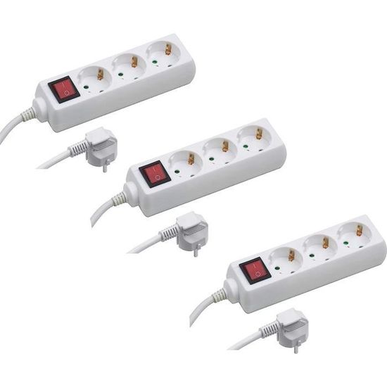 Lot De Multiprises électriques - Marque Générique - État D'occasion