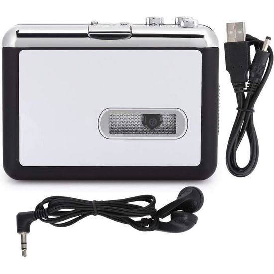 Lecteur De Cassette, Convertisseur De Cassette Plug And Play Vers Mp3