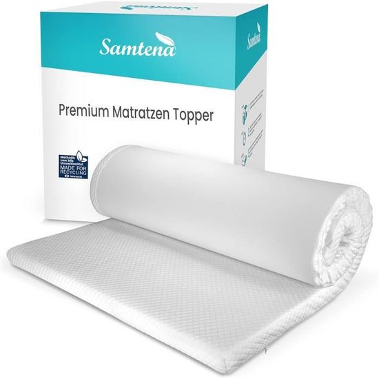 Surmatelas Mémoire Forme Dailydream 160x200 Cm - Effet Cool Touch